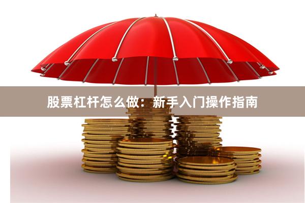 股票杠杆怎么做：新手入门操作指南